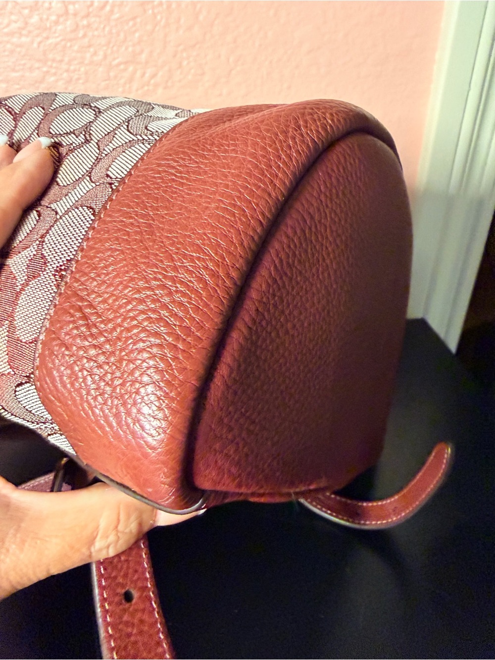 Coach Dempsey Drawstring Backpack - Picture 9 of 16